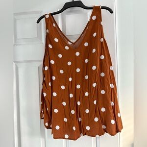 Old Navy Dbl V neck tank